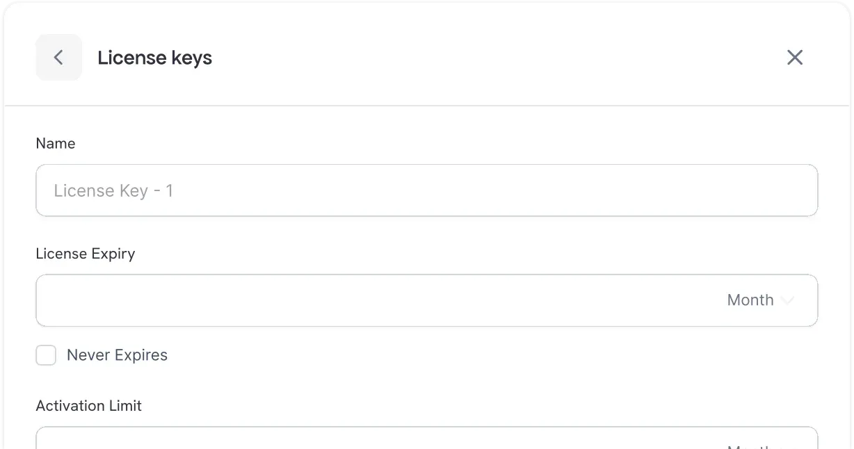 Automatic Key Generation