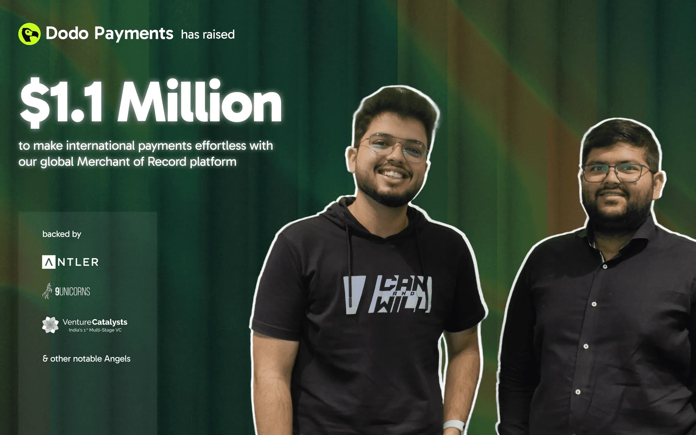 Dodo Payments Raises $1.1M To Simplify Global Payments